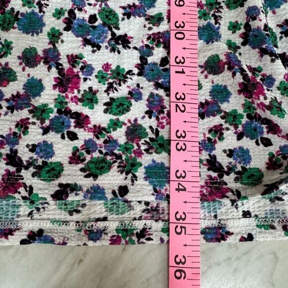 Vero Moda strappy mini dress in blue floral stretch size XS NWT - Picture 12 of 12